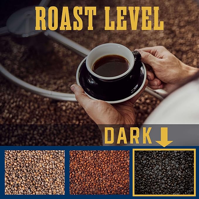 Boyer's Coffee Espresso Coffee Dark Roast Whole Bean 2.25lb Bag (1-Count)