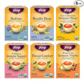 Yogi Get Well Tea Sampler (6 pk 16 ea) - Organic Herbal Teas for Immune Support