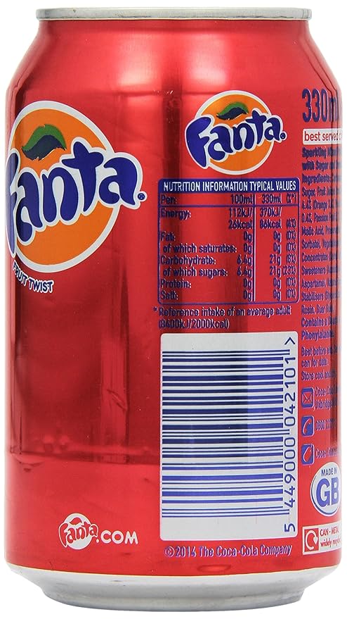 Fanta Fruit Twist 330ml X 24
