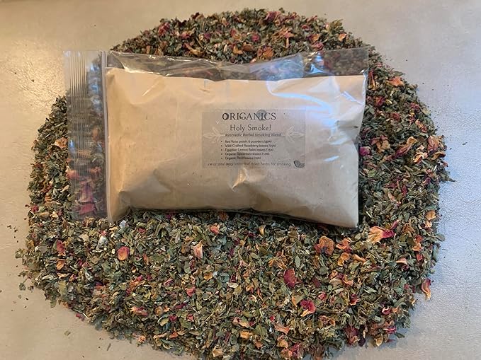 Holy Smoke! (1.41oz/40g Loose-Leaf) Ayurvedic Herbal Smoking Blend | 80 Servings