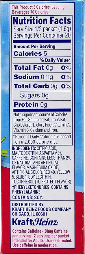 Crystal Light On The Go Wild Strawberry With Caffeine Drink Mix 10-Packet Box (Pack of 40)