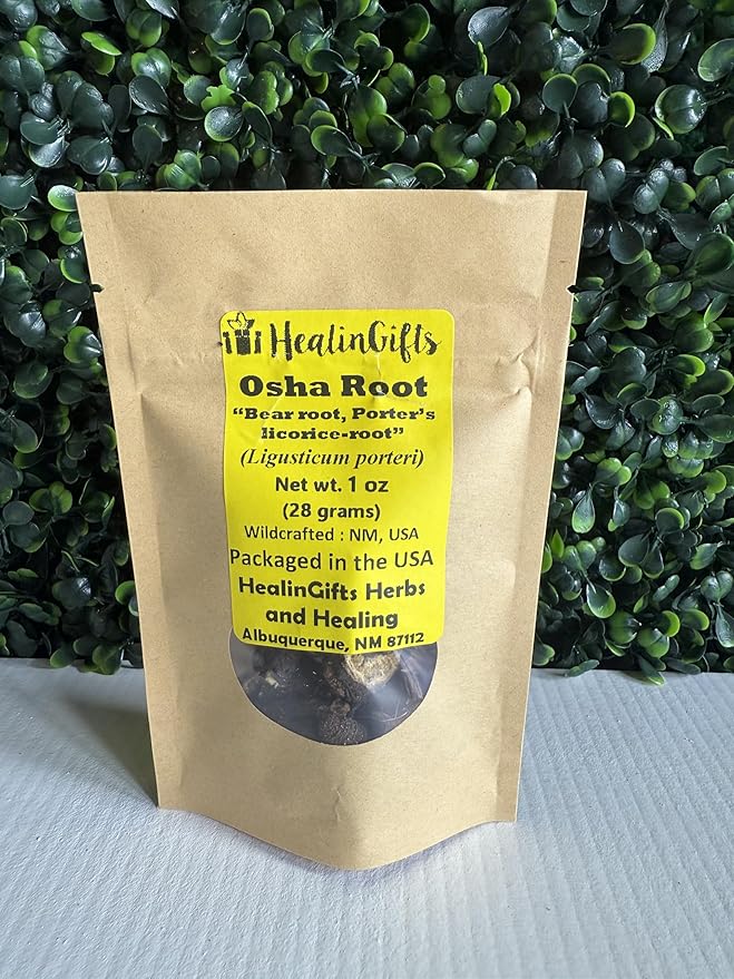 Wildcrafted OSHA Root (Bear Root) – Ligusticum porteri – Fresh Harvested from New Mexico – 1 oz
