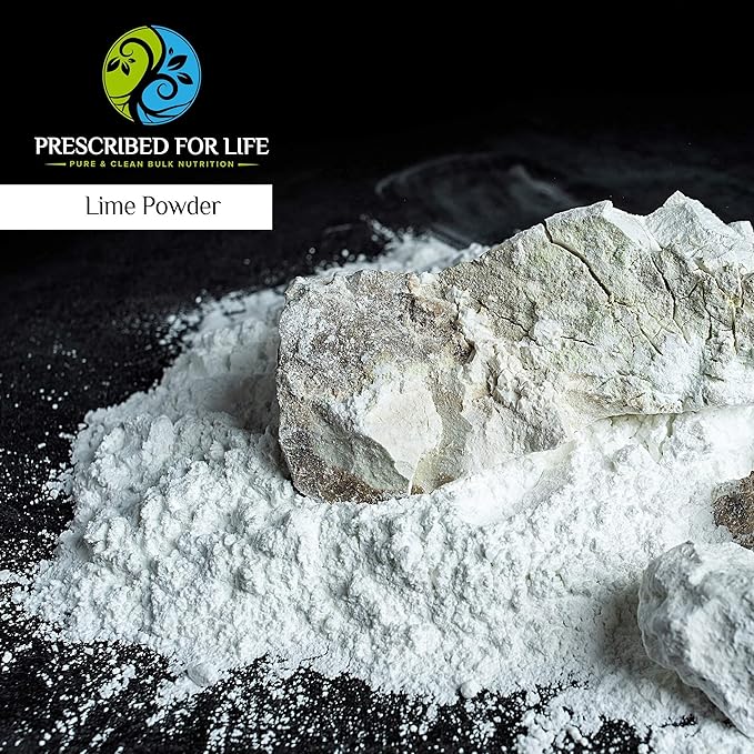 Prescribed for Life Organic Lime Powder | Natural &amp Unsweetened Spray Dried Lime Juice Powder Made from Real Limes | Vegan Gluten Free Non GMO | Reconstitute Ratio 1:2 | 50 lb