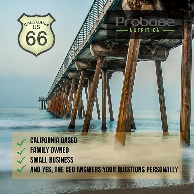 Probase Nutrition Organic Spirulina Supplement 3000MG Per Serving 720 Tablets (4 Month Supply) No Filler &amp Non-GMO Rich in Vegan Protein Vitamins &amp Prebiotics Premium Spirulina Pills