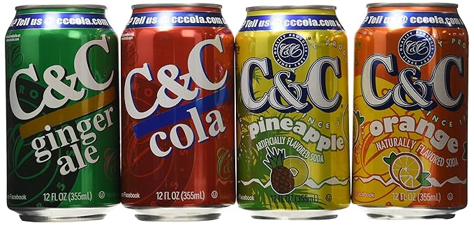 C&ampC Classic Drink Varity Pack 12 Fl. Oz 24 Count