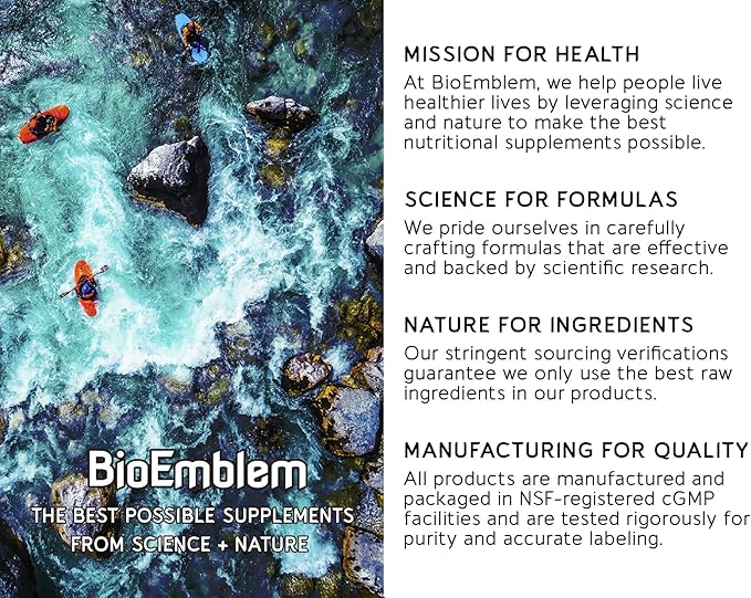 BioEmblem Turmeric Curcumin Supplement with BioPerine | Joint Support &amp Heart Health | with Organic Turmeric Powder &amp 95% Curcuminoids Extract | California Made Non-GMO 90-Day Supply