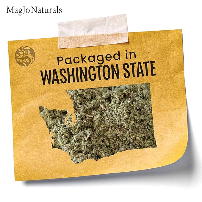 MagJo Naturals Rubbed Sage (1 Pound Bag) bulk Salvia officinalis
