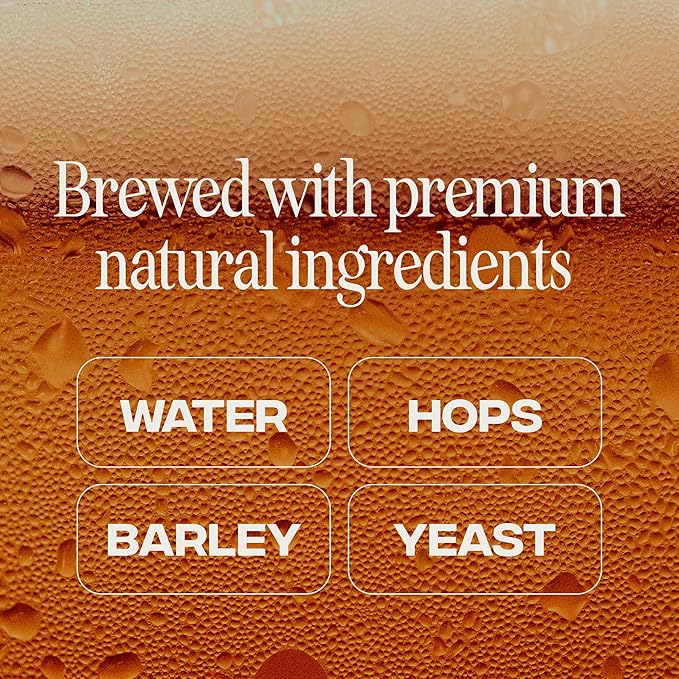 Partake Brewing Craft Non Alcoholic Beer Blonde 12 Pack x 12 Fl Oz Cans - Low Calorie &amp Carb No Sugar All Natural Ingredients - Award-Winning Taste Non Alcoholic Beer Without the Empty Calorie