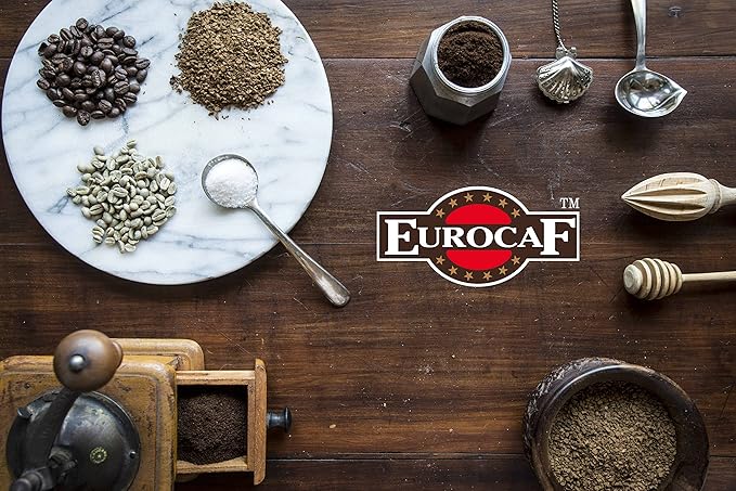 Eurocaf Espresso Italiano Blended Whole Bean Coffee Medium Roast 2.2 Ib bag Original Italian Coffee (Pack of 1)