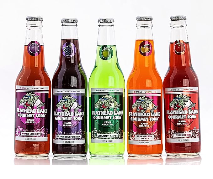 Flathead Lake Gourmet Soda (Huckleberry)