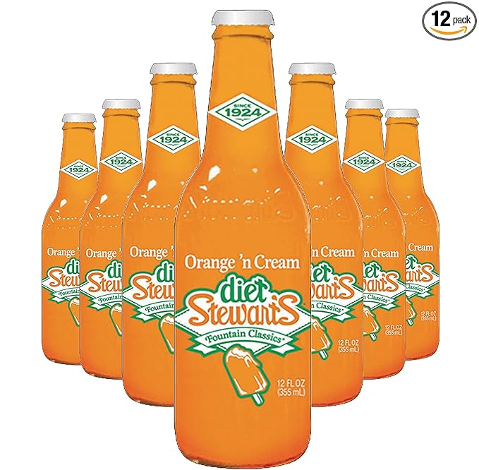 Diet Orange &amp Cream 12oz/12 Pack