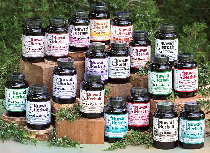 Nuwati Herbals Cloud Walking Herbal Tea Blend – Promotes Rest and Relaxation – Loose Leaf Tea 3 Ounces