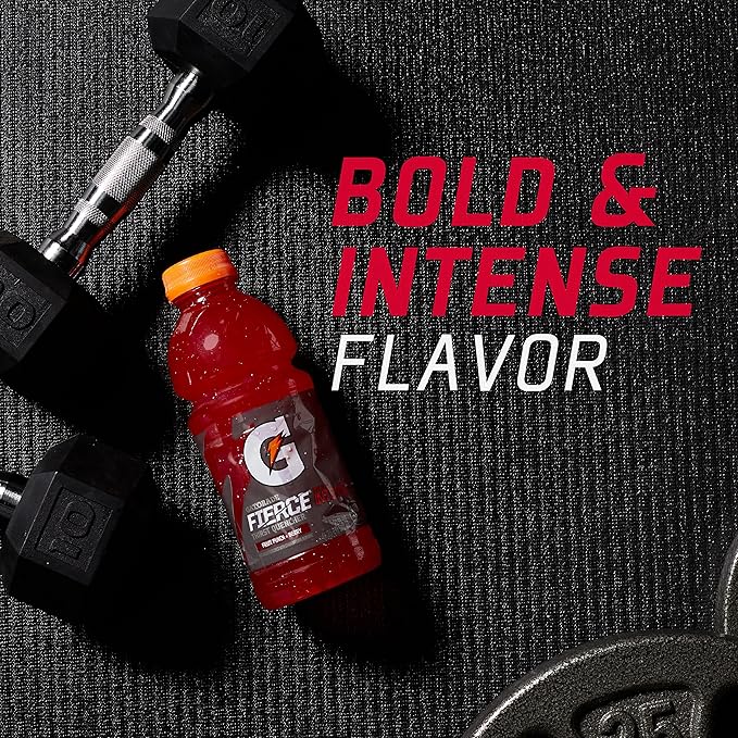 Gatorade Fierce Thirst Quencher Grape 12 Ounce Bottles (Pack of 24)