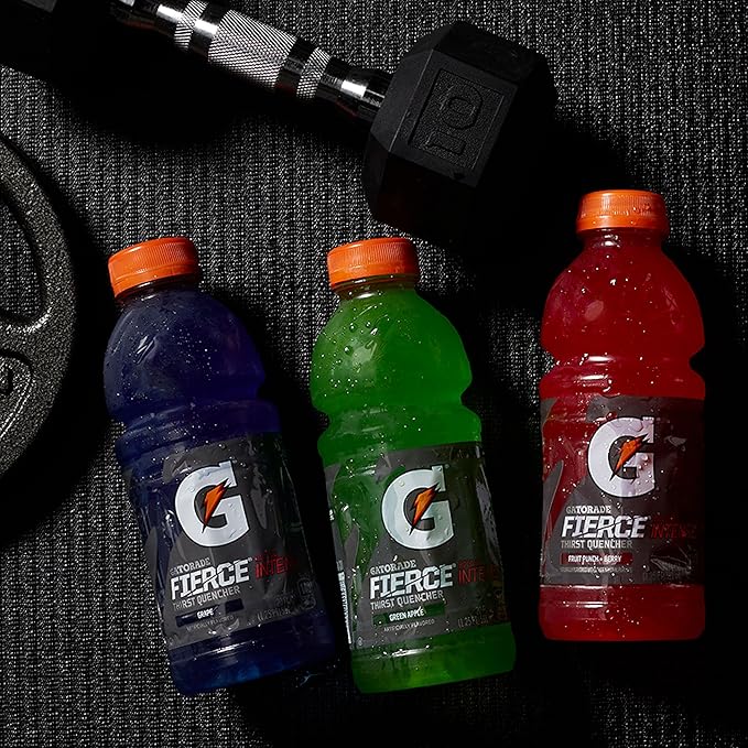 Gatorade Thirst Quencher Green Apple 12 Fl Oz (Pack of 24)