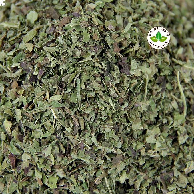 Lemon Balm (Herbal Tea): (Melissa Officinalis Caffeine Free) - Balm Leaf (Cut and Sifted) 1lb (16Oz) U.S. Wellness Bulk Tea