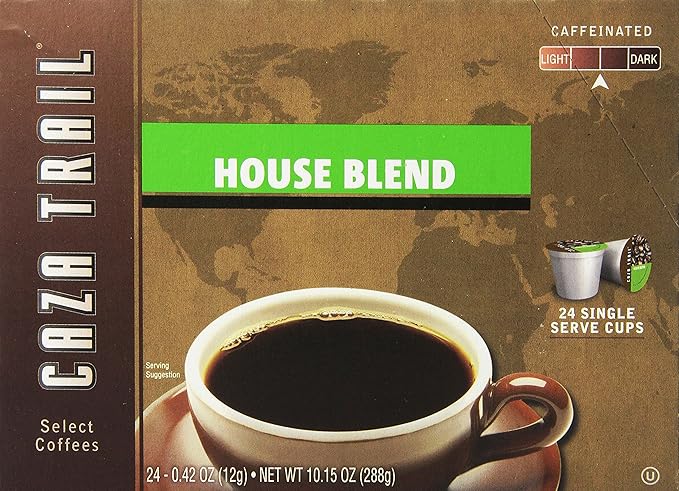 Caza Trail Coffee House Blend 24 Single Serve Cups