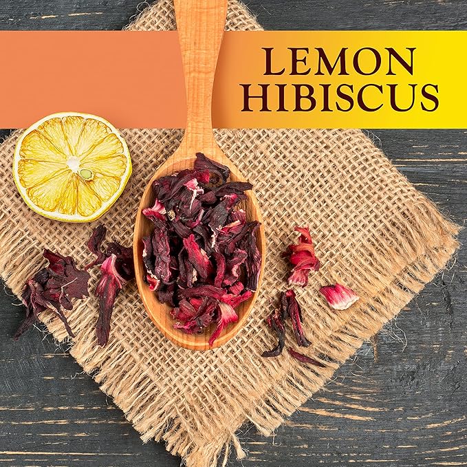 Constellation Tea Lemon Hibiscus Tea Pods Compatible with K Cup Brewers Including 2.0 (Lemon Burst) 40 Count