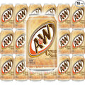 A&ampW Cream Soda Made With Aged Vanilla 12 Fl Oz Can (Pack of 18 Total of 216 Fl Oz)