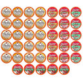 Two Rivers Coffee Ice Cream Flavored Coffee Pods Variety Sampler Pack for Keurig 2.0 K Cup Brewers 40 Count