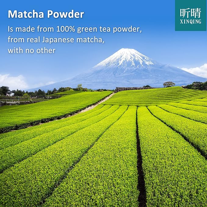 Xin Qing Japanese Matcha Powder Kyoto matcha Green Tea Matcha Powder Green Tea Natural Green Tea 150g/5.29oz