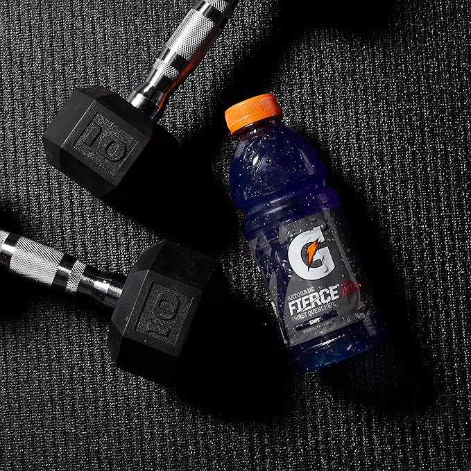 Gatorade Fierce Thirst Quencher Grape 12 Ounce Bottles (Pack of 24)