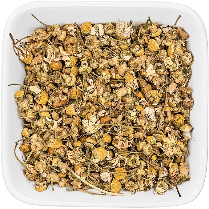 Tealyra - Egyptian Chamomile Tea - Pure Herbal Tea - Natural Bedtime Tea - Caffeine-Free - Relaxing Herbal Remedy - 225g (8-ounce)